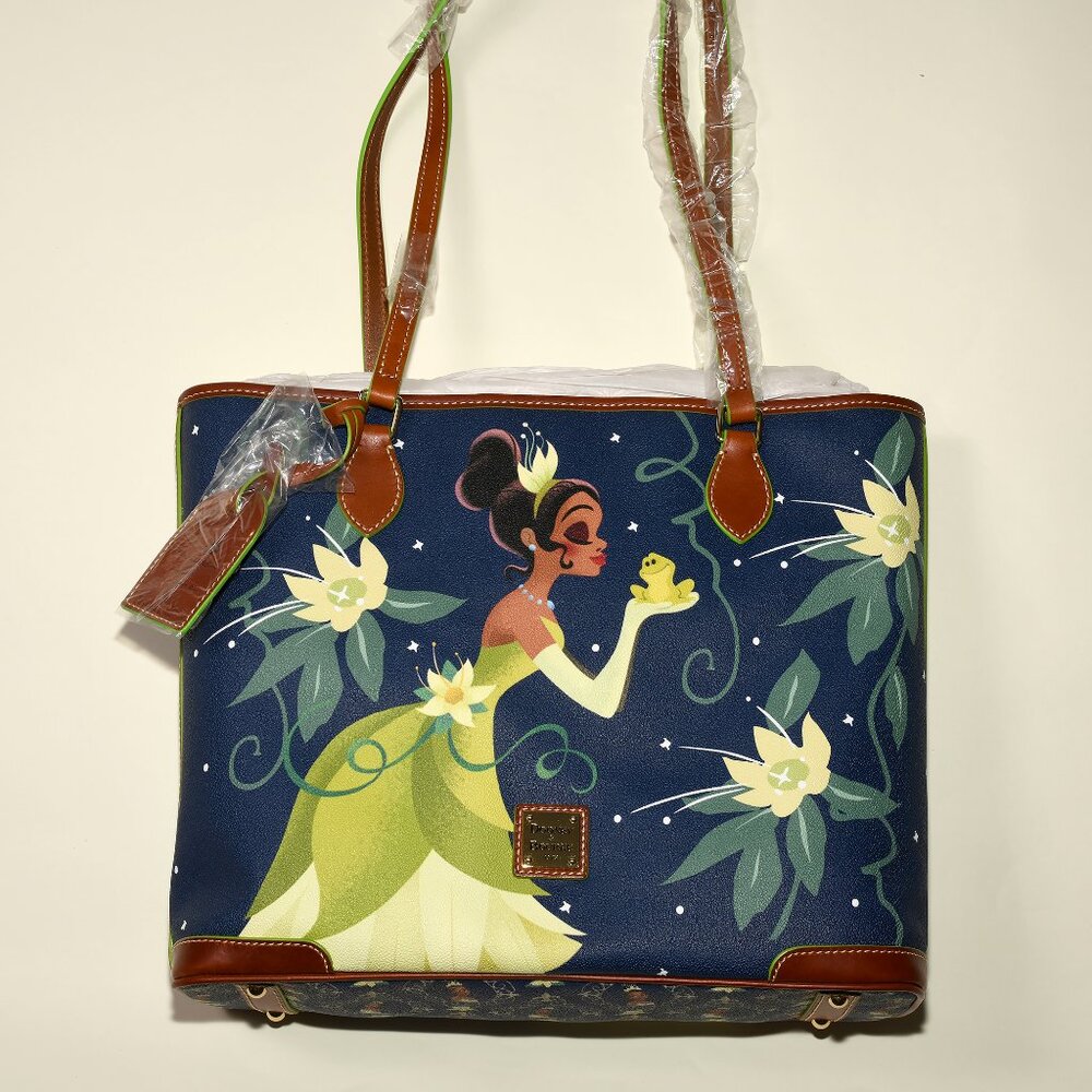 Dooney & Bourke Tiana Dream Big Princess Tote Bag Disney NWT